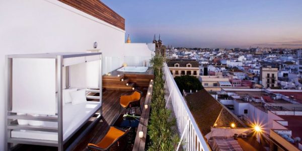 Hoteles con Jacuzzi Privado en la Habitación en Sevilla
